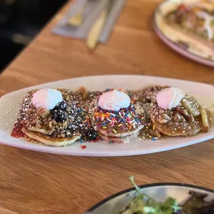 Pancake trio