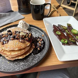 BLUEBERRY LEMON PANCAKES