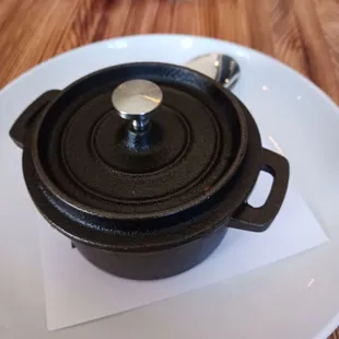 Chef Jon's  chili with the lid