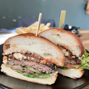 Bleu cheese burger