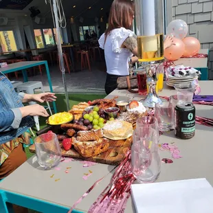 Breakfast charcuterie board... Yum!!!