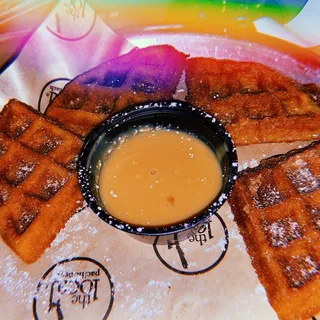 Basket of Churro Waffles