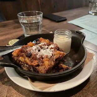 Chocolate Chunk Bread Pudding