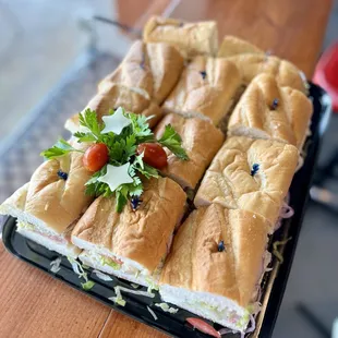 Sub trays for catering!