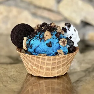 Cookie Monster Signature Gelato