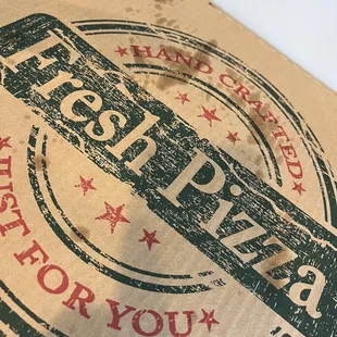 Taking this pizza home to enjoy while I watch my favorite Netflix show