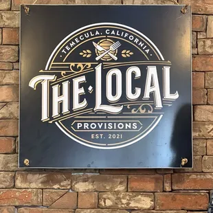 Name of local