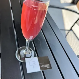 Blueberry lemon mimosa