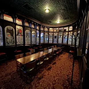 They also have a couple semi private rooms for private parties.