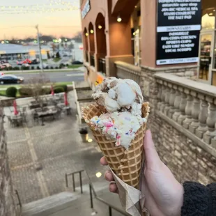 Birthday Cake and cake batter