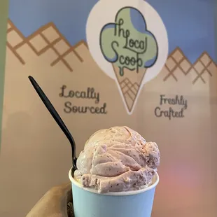 Delicious creamery! Must try every flavor. The banana pudding, strawberry, and PB were all amazing!