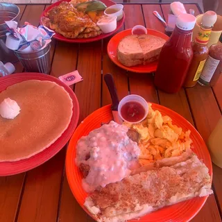 Country Fried Steak & Eggs