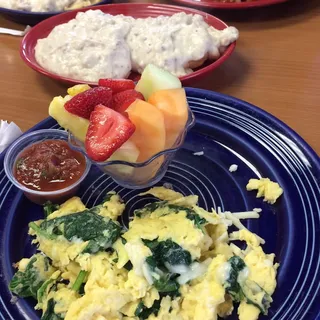 Spinach and Jack Scrambler