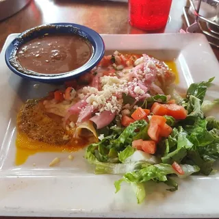 Smoked Brisket Enchilada