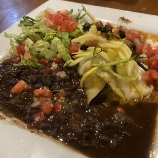 Dinner Enchilada Plate