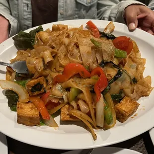 Pad Kee Mow Noodles
