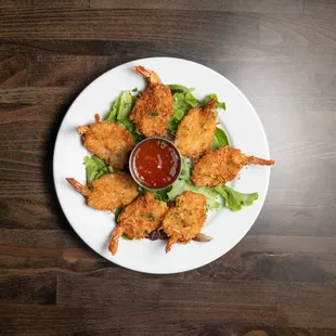 chicken wings and fried chicken, food