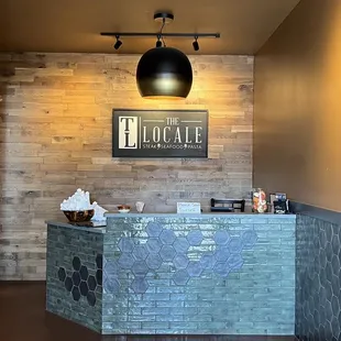 Inside hostess area
