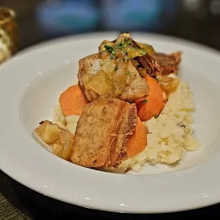 Dine Downtown 2024 2nd course. Mojo Pork Belly