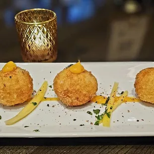 Dine Downtown 2024 1st course. Arancini
