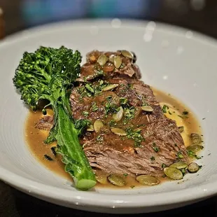 Dine Downtown 2024 2nd course. Beef Short Ribs