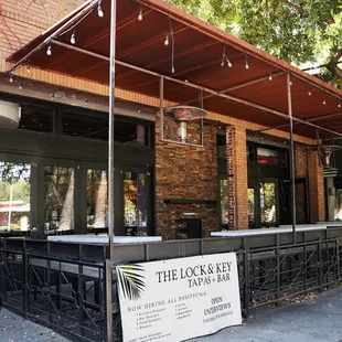 Front of the restaurant