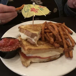 #2 with sweet potato fries