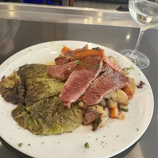 Corned beef &amp; cabbage special for St Patrick&apos;s Day