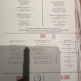Menú