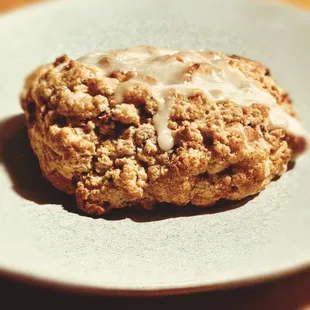 Peaches n Cream scone