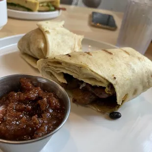 Breakfast burrito