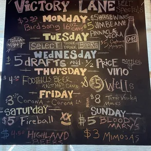 drink specials