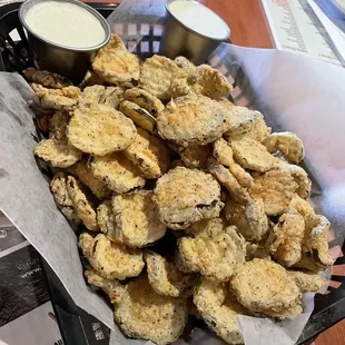 Fried Dill Pickle Chips