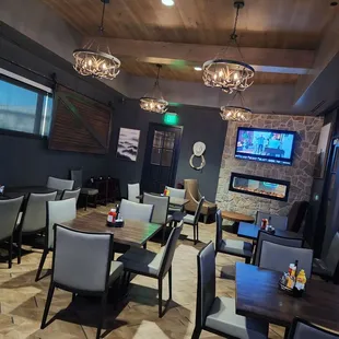 The non smoking section