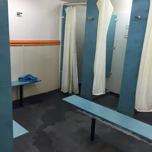 Community bathrooms for the cabanas