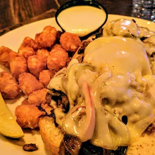 Philly with provolone