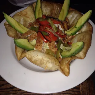 Fajita Chicken Salad