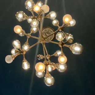 Cool lighting,however many bulbs out on several of them?!?
