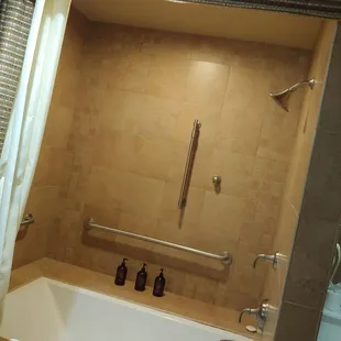 Large tub and shower