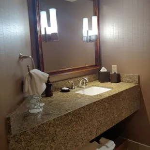 Sink in bathroom and one outside as well