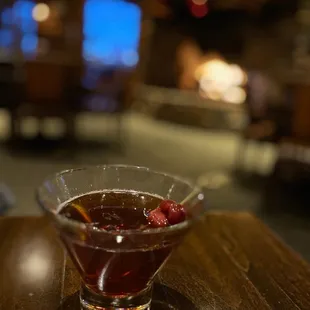 Barrel aged Manhattan