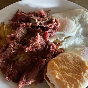 Corned beef hash- fantastic!!
