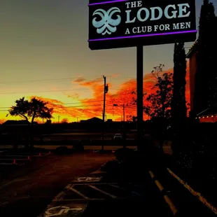 Priceless Texas Sunset at the Lodge.