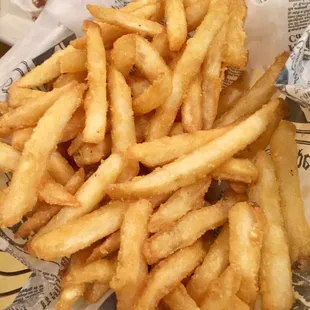 Side of French fries.