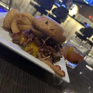 Western burger  yum!