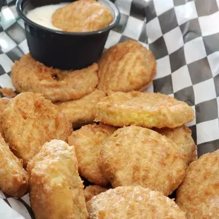 Fresh FRIED PICKLES
