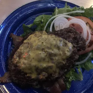 Cheeseburger - no bun...