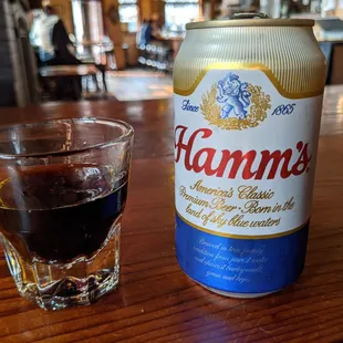 Beer and shot