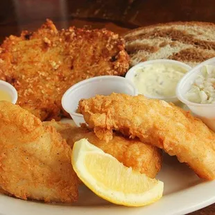 fish and chips, food