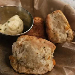 Complimentary biscuits